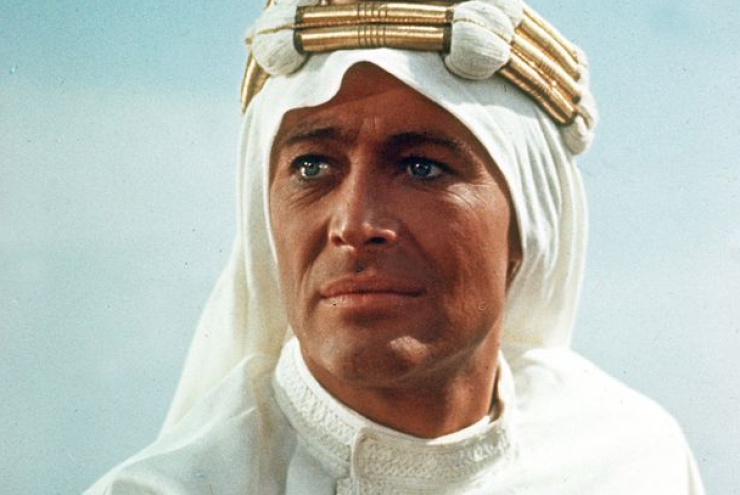Peter O’Toole en 'Lawrence de Arabia'