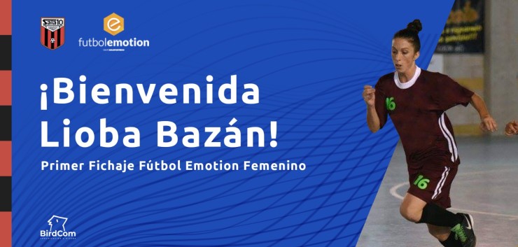 El Fútbol Emotion Zaragoza llega a un acuerdo con Lioba Bazán . Foto: AD Sala 10.
