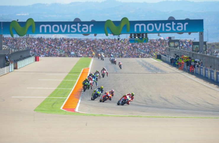 MotorLand Aragón acogerá dos pruebas del mundial de Moto GP en octubre.