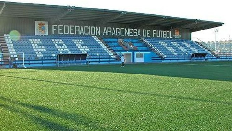 Imagen del Pedro Sancho, sobre cuyo uso existe un desacuerdo entre el Zaragoza CFF y la FAF.