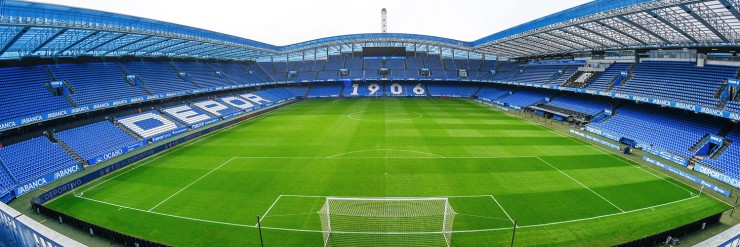 Estadio de Riazor. Foto: Deportivo de La Coruña.