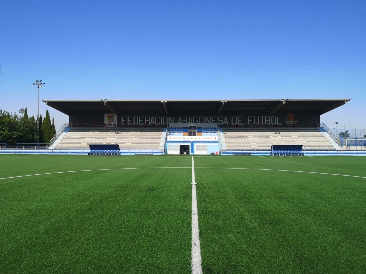Estadio Pedro Sancho de la Federación Aragonesa de Fútbol