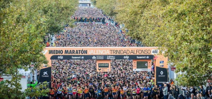 El Medio Maratón de Valencia en una edición anterior.