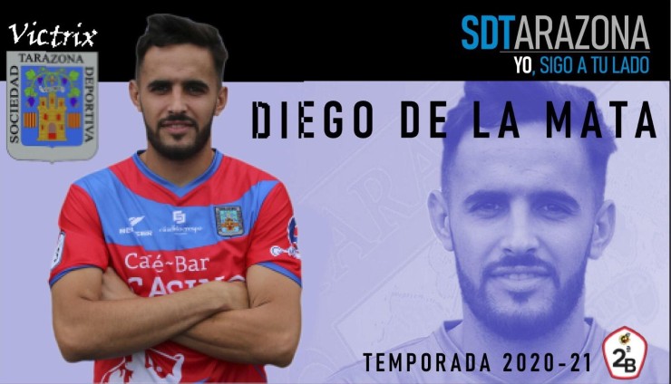Diego de la Mata seguirá defendiendo la elástica de la SD Tarazona.