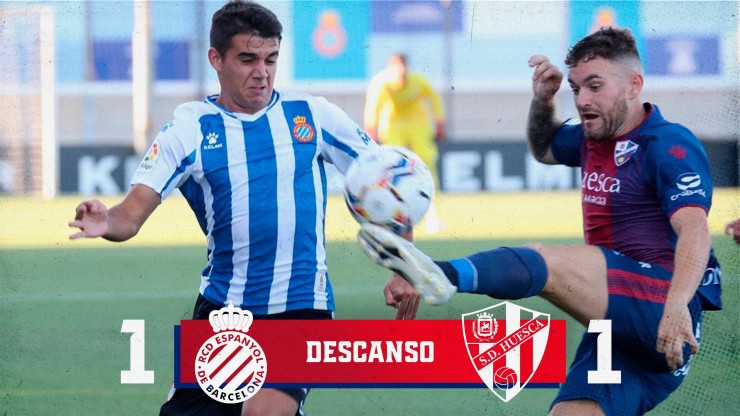 Primer partido de pretemporada entre Espanyol y SD Huesca