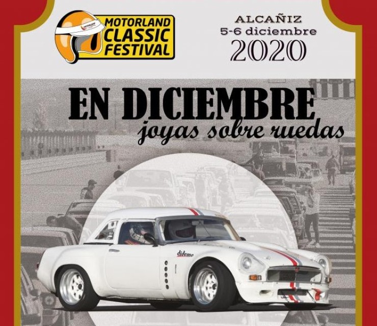 Cartel de la nueva edición Motorland Classic Festival