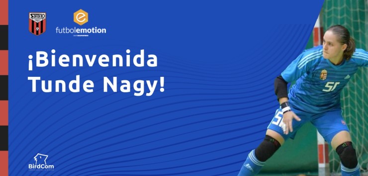 Tunde Nagy, nueva jugadora de Fútbol Emotion Zaragoza.