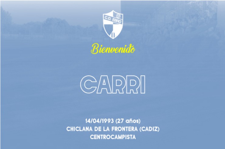 Carri, nuevo jugador del CD Ebro