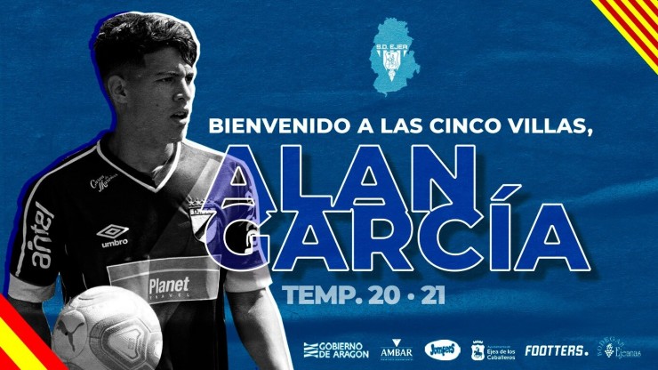 Cartel de presentación de Alan García