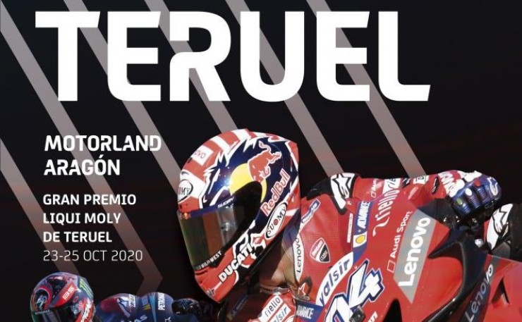 Cartel del GP de Teruel que se disputa este fin de semana en Alcañiz.