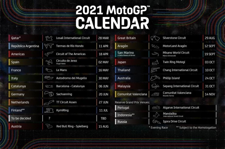 Motorland Aragón acogerá el mundial de Moto GP el 12 de septiembre