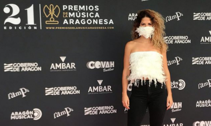 Alicia Ge en los Premios de la Música Aragonesa