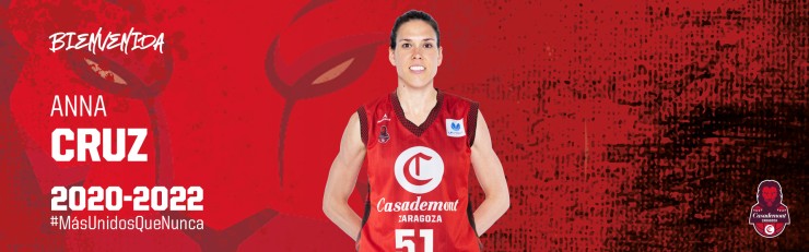 Anna Cruz, actual jugadora de Casademont Zaragoza.