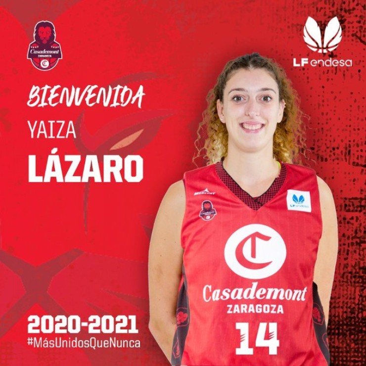 Yaiza Lázaro, nueva jugadora de Casademont Femenino