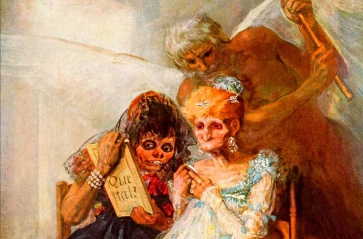 'El tiempo de las viejas', Goya 1801-1802