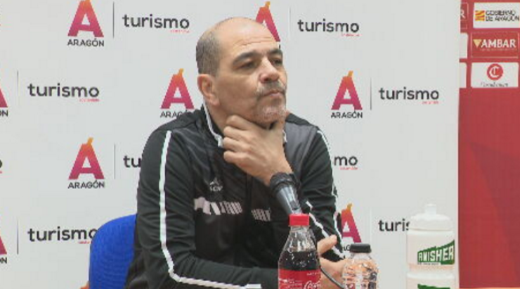 Sergio Hernández durante la rueda de prensa.