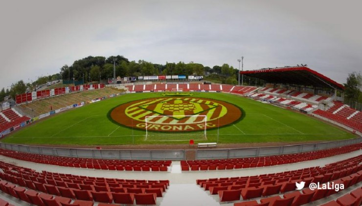 La SD Huesca visita este sábado el estadio de Montilivi.