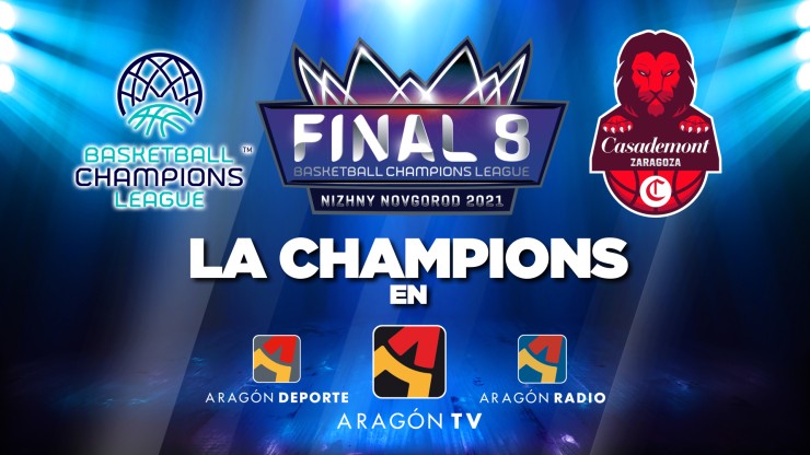 Aragon Deporte se vuelca esta semana con la Final a 8 de la Basketball Champions League.