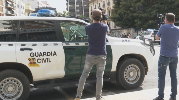 Operación policial esta semana en Valencia.