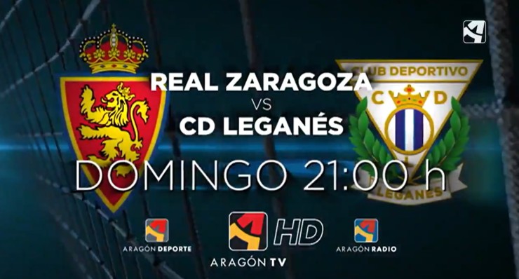Cartel Real Zaragoza - Leganés