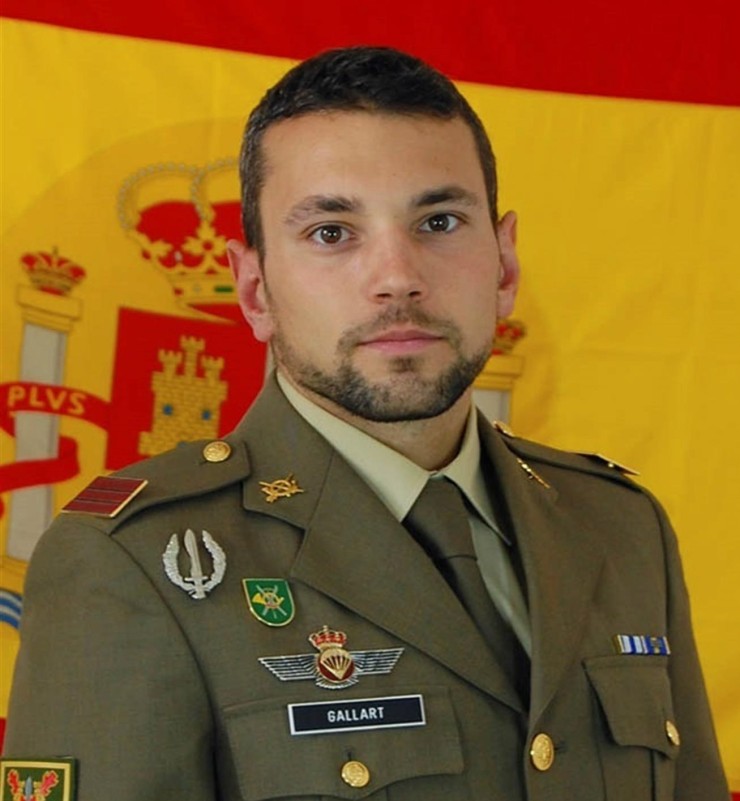 Rafael Gallart Martínez, sargento fallecido este jueves en Cartagena (EFE).