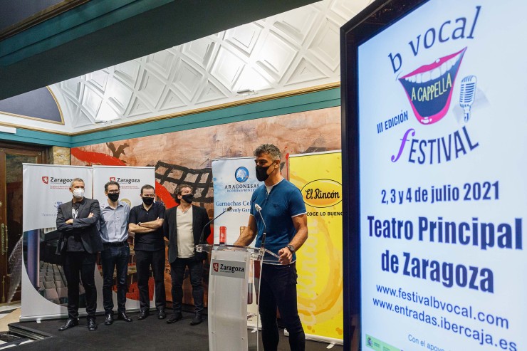 Presentación del festival en el Teatro Principal de Zaragoza