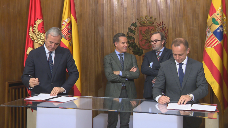 El Ayuntamiento y al Fundación Real Zaragoza firman este lunes un nuevo convenio de colaboración