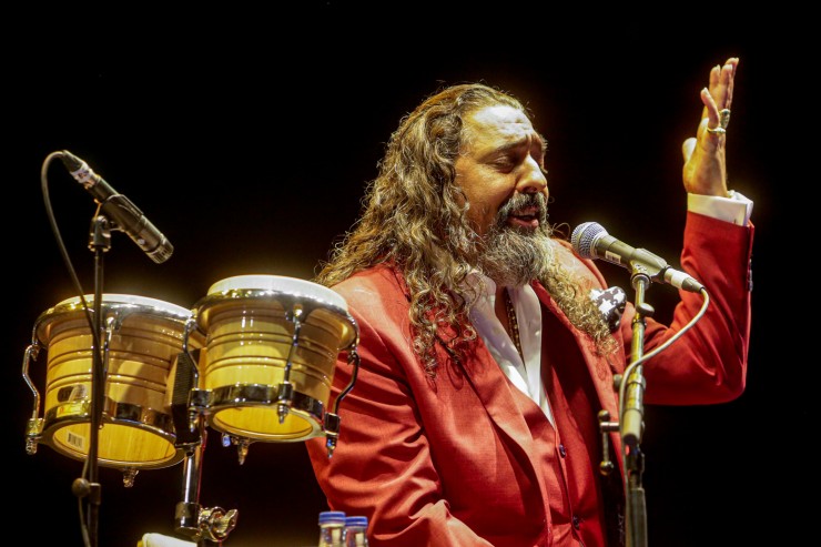 Diego 'El Cigala'' durante un concierto en julio de 2020.