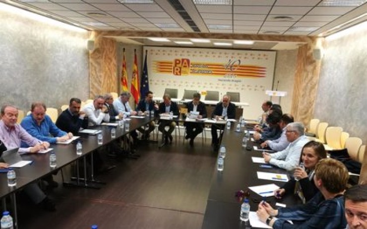 Reunión de la Ejecutiva del PAR (Europa Press).