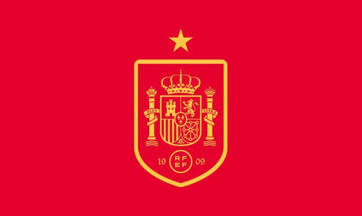 Escudo de la Selección Española de Fútbol.