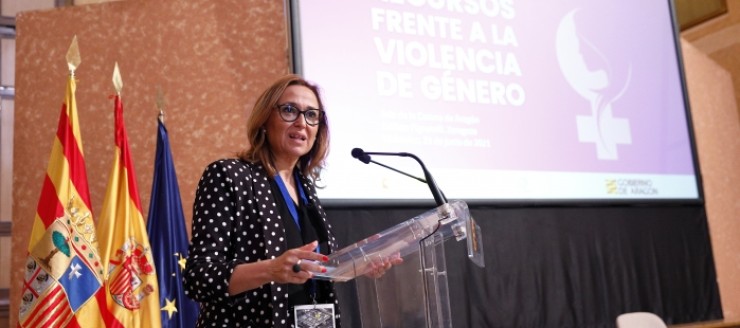 La consejera de Presidencia, Mayte Pérez (DGA).