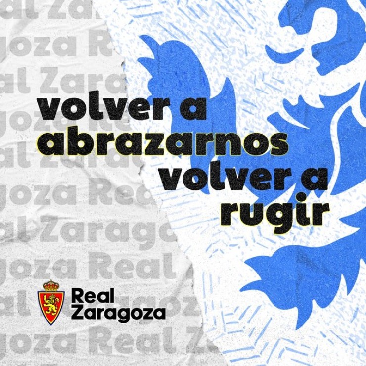 Este es el lema elegido para la campaña de abonados del Real Zaragoza.