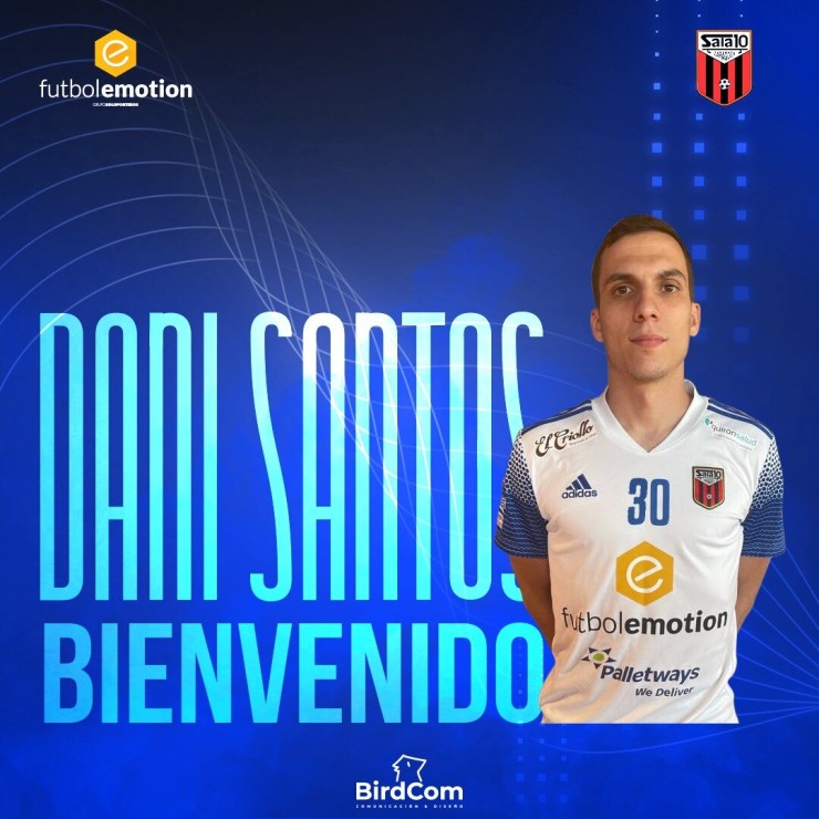 Dani Santos, nuevo fichaje de Fútbol Emotion Zaragoza.
