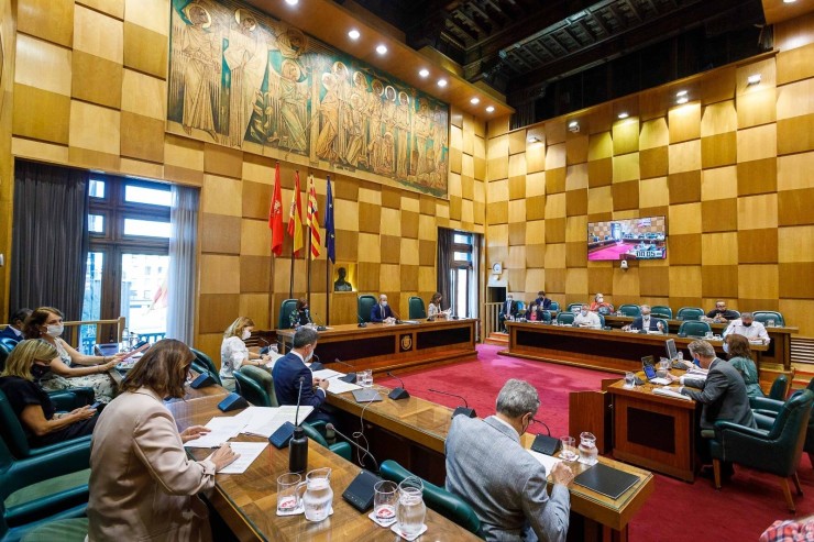 Pleno del Ayuntamiento de Zaragoza (Archivo)