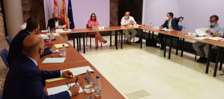 Reunión hoy del Gobierno de Aragón, la subdelegación en Teruel, la DPT y los agentes sociales para tratar el FITE 2021.