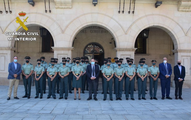 28 nuevos agentes en las unidades de seguridad ciudadana de Teruel.