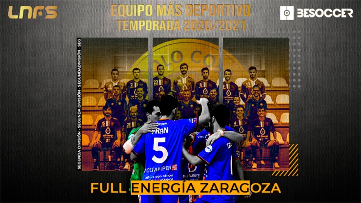 El Full Energía Zaragoza ha sido el equipo más deportivo de la temporada en Segunda División.