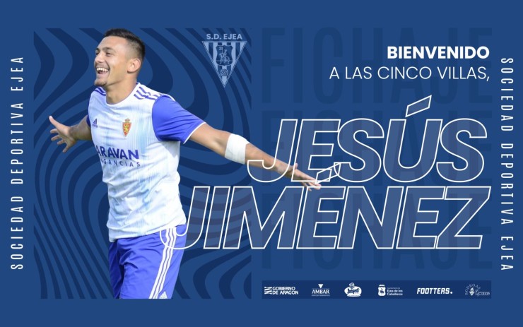 Jesús Jiménez jugará en la SD Ejea la próxima temporada.