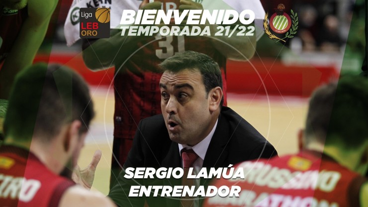Sergio Lamúa dirigirá al CB Peñas Huesca esta próxima temporada.