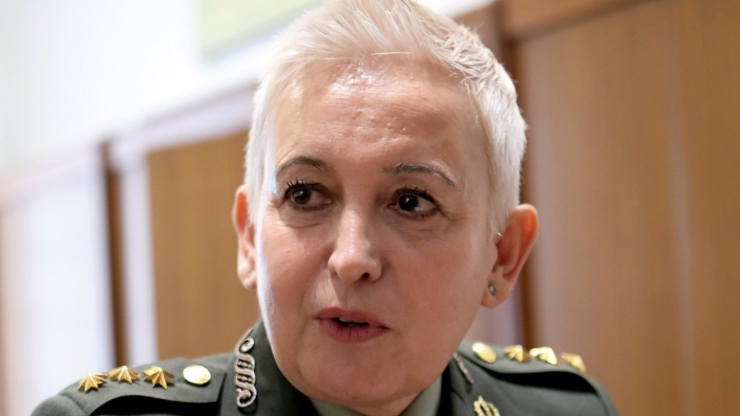 La coronel Begoña Aramendía, segunda mujer que alcanza el rango de general en España (EP).