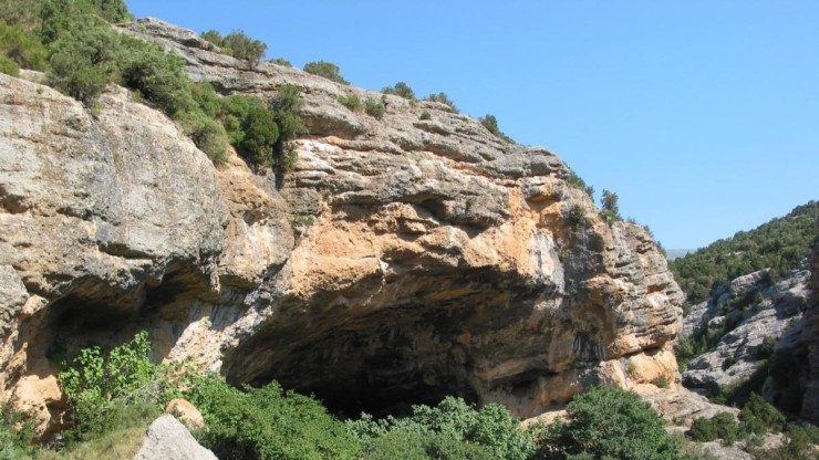 Cueva de Chaves (Huesca).