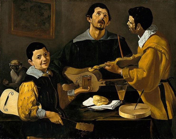 'Tres músicos', Velázquez