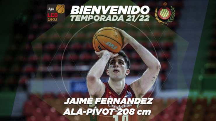 Jaime Fernández, nuevo jugador de Levitec Huesca.