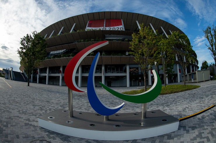 El estadio olímpico de Tokio acogerá este martes la ceremonia inaugural de los Juegos Paralímpicos de Tokio 2020. Foto: CPE
