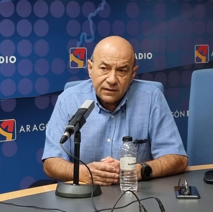 Daniel Alastuey, este viernes en Aragón Radio.
