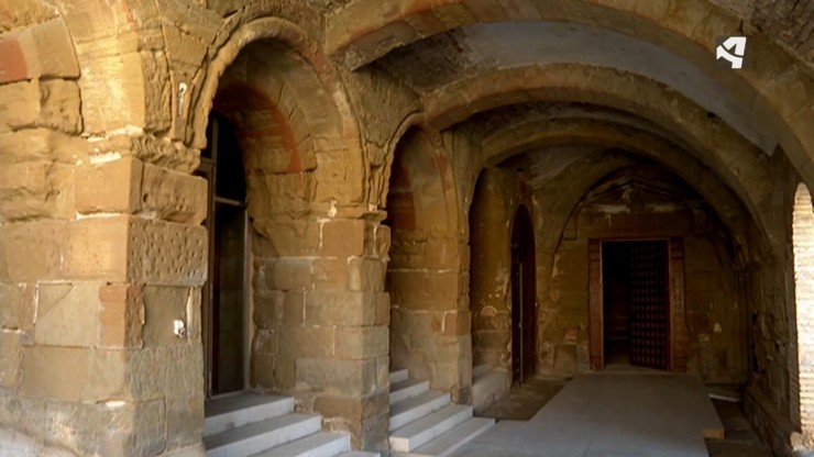Imagen del Monasterio de Sijena.