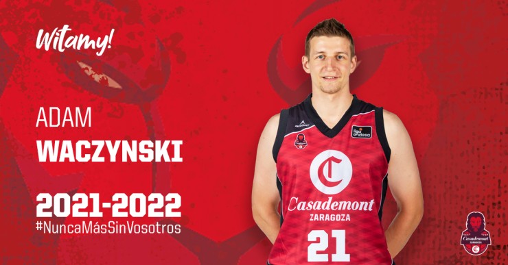 Waczynski, nuevo jugador de Casademont Zaragoza.