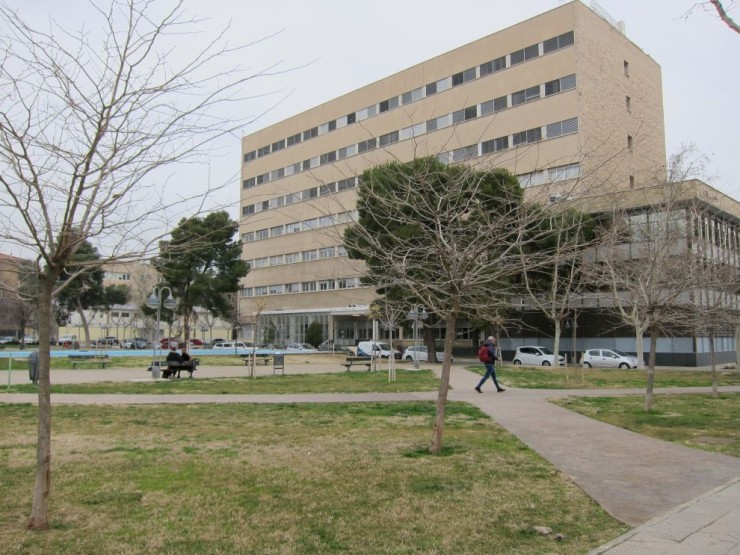 Campus de San Francisco y Edificio Interfacultades de la Universidad de Zaragoza.