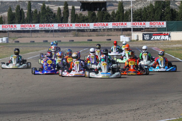 Una imagen del XV Trofeo Karting Zuera. Foto: FADA