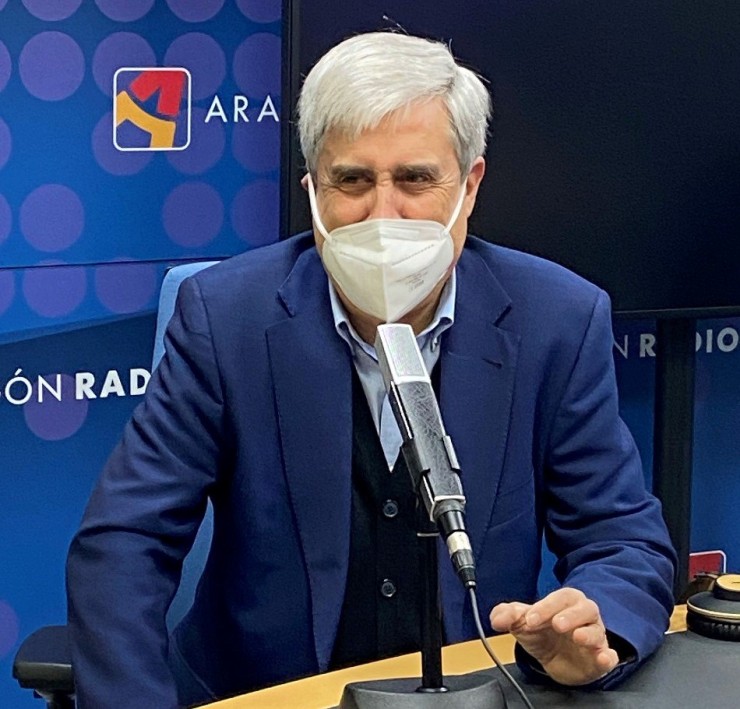Juan José Badiola, este martes en el programa de Despierta Aragón de Aragón Radio